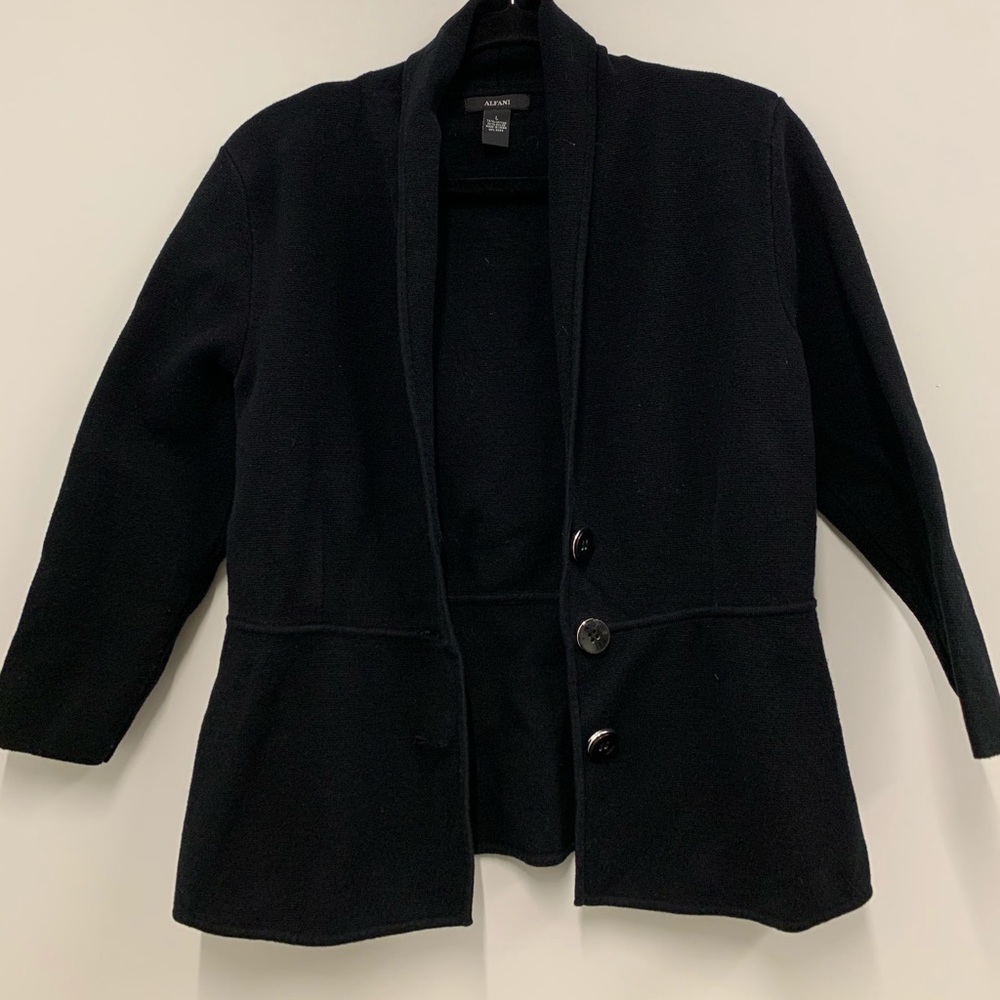 Alfani Black Cardigan